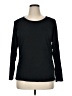 Venus Black Long Sleeve Top Size 1X - photo 1