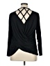 Venus Black Long Sleeve Top Size 1X - photo 2