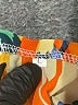 Unbranded Print Orange Casual Dress Size 29 waist - photo 7