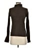 Vince. 100% Cotton Stripes Brown Long Sleeve Turtleneck Size S - photo 1