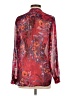 Kut from the Kloth 100% Polyester Paisley Red Long Sleeve Blouse Size S - photo 2