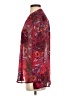 Kut from the Kloth 100% Polyester Paisley Red Long Sleeve Blouse Size S - photo 5