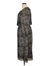 Talbots Animal Print Gray Casual Dress Size XL - photo 5