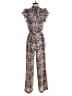 1.State Animal Print Brown Jumpsuit Size XS - photo 2