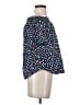 J.Crew 100% Cotton Polka Dots Blue Short Sleeve Blouse Size 4 - photo 4