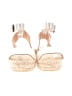 Soludos 100% Leather Silver Wedges Size 5 - photo 2