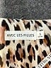 Avec Les Filles Animal Print Ivory Jacket Size 6 - photo 6