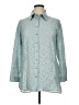 Marla Wynne Paisley Teal Long Sleeve Blouse Size 14 - photo 1