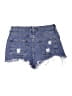 Forever 21 Blue Denim Shorts Size 30 waist - photo 2