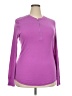 Lauren by Ralph Lauren 100% Cotton Purple Pullover Sweater Size 2X - photo 1