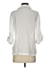 J.Crew White 3/4 Sleeve Button-Down Shirt Size 4 - photo 2