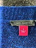 Vince Camuto Solid Blue Pullover Sweater Size L - photo 7