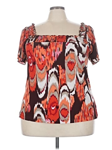 L.A. Blues Short Sleeve Blouse (view 1)