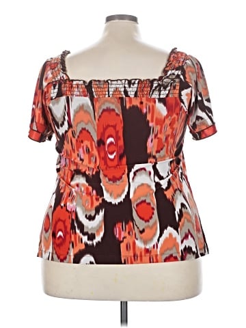 L.A. Blues Short Sleeve Blouse (view 2)