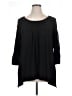 Cato Black 3/4 Sleeve Blouse Size 14W-16W - photo 1
