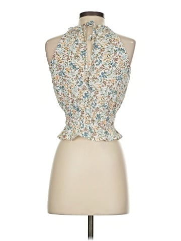 Paper Crane Sleeveless Blouse (view 2)