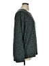 Lou & Grey Animal Print Green Pullover Sweater Size XL - photo 4