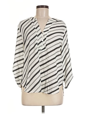 Como Black 3/4 Sleeve Blouse (view 1)