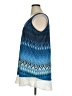 Crystal-Kobe Blue Sleeveless Blouse Size XL - photo 5