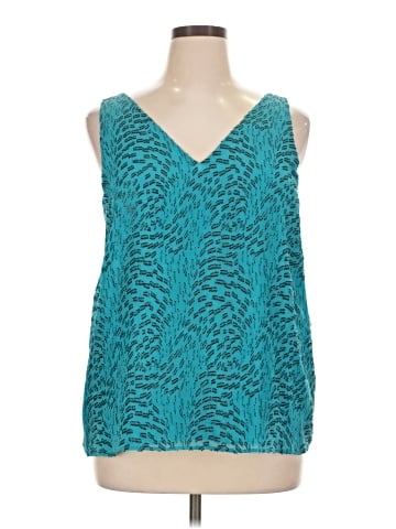 Lilly Pulitzer Sleeveless Silk Top (view 1)