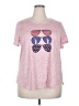 Cato Hearts Pink Short Sleeve T-Shirt Size 20W - photo 1