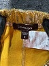 Imoga 100% Polyester Metallic Gold Shorts Size 8 - photo 3