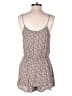 XXI 100% Rayon Hearts Brown Romper Size M - photo 2