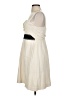 Deletta 100% Cotton Ivory Cocktail Dress Size S - photo 5
