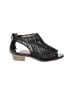Tamaris 100% Leather Black Ankle Boots Size EU 37 - photo 1