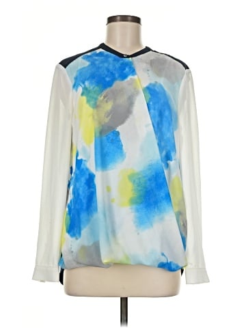 DKNYC Long Sleeve Blouse (view 1)