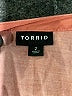 Torrid 100% Rayon Pink 3/4 Sleeve Blouse Size 2X Plus (2) - photo 7