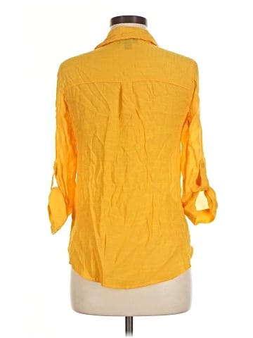 B.wear 3/4 Sleeve Button-Down Shirt (view 2)