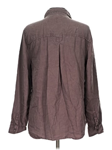 American Eagle Outfitters Long Sleeve Button-Down Shirt (view 2)