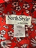 North Style Print Red Casual Dress Size 12 - photo 7