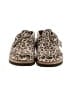 White Mountain Animal Print Brown Mule/Clog Size 7 - photo 2