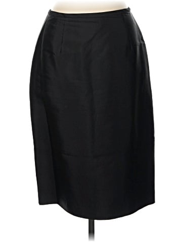 Victor Costa Silk Skirt (view 1)