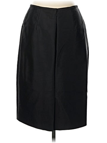 Victor Costa Silk Skirt (view 2)