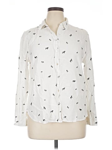 Jane and Delancey Long Sleeve Button-Down Shirt (view 1)