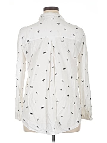 Jane and Delancey Long Sleeve Button-Down Shirt (view 2)