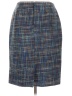 Coldwater Creek Tweed Blue Formal Skirt Size 10 - photo 2