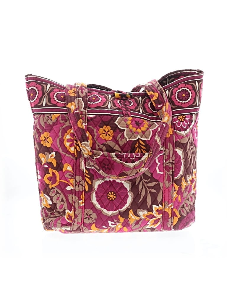 Pre-owned Vera Bradley Tote Bag In Burgundy