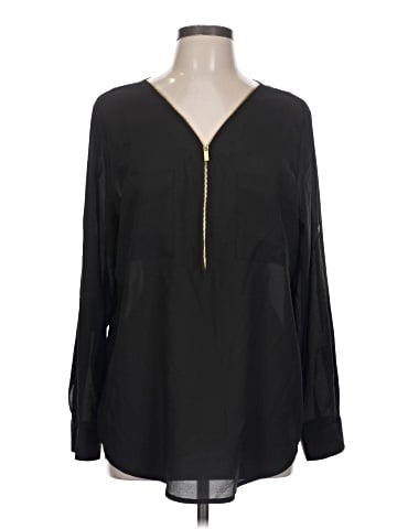 Calvin Klein Long Sleeve Blouse (view 1)