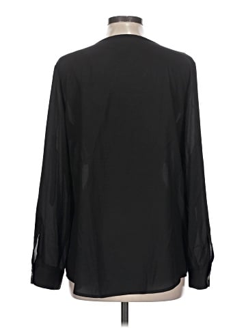 Calvin Klein Long Sleeve Blouse (view 2)