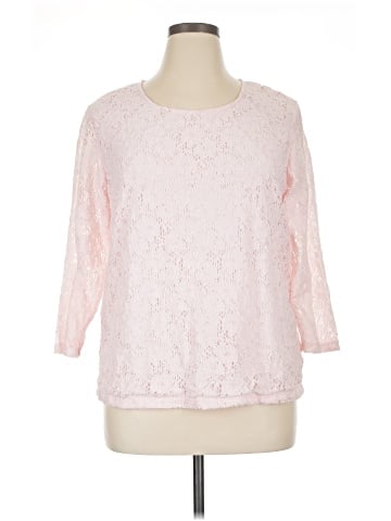 Cathy Daniels 3/4 Sleeve Top (view 1)
