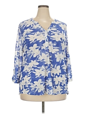 C.D. Daniels 3/4 Sleeve Blouse (view 1)