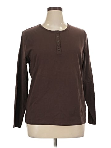 D&Co. Long Sleeve Henley (view 1)