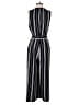 H&M 100% Polyester Stripes Black Jumpsuit Size 8 - photo 2
