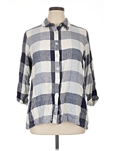 Soft Surroundings 3/4 Sleeve Button-Down Shirt (view 1)
