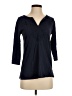 Lilly Pulitzer 100% Cotton Blue 3/4 Sleeve Blouse Size S - photo 1