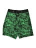Hurley 100% Polyester Graphic Green Board Shorts Size 10 - photo 1